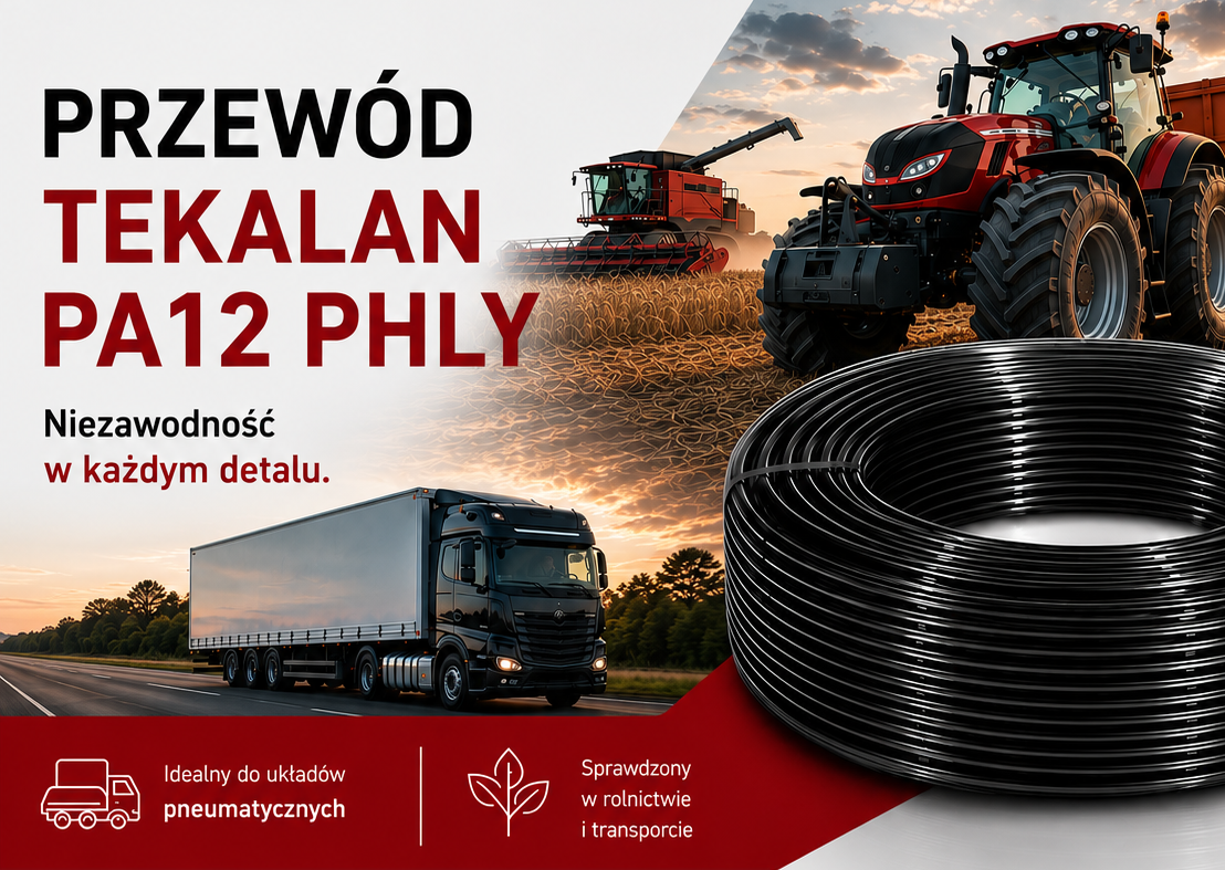 Przewód Tekalan PA12 PHLY ST TEMPLIN – niezawodność w każdym detalu
